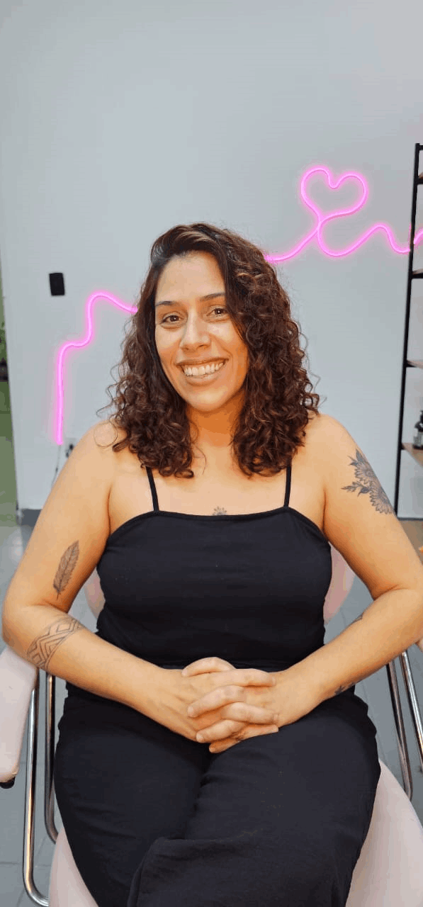 clientes Espaço Amanda Vitoriano especialista em cabelos cacheados, ondulados, crespo natural, unha e depilação, na região de Santo André