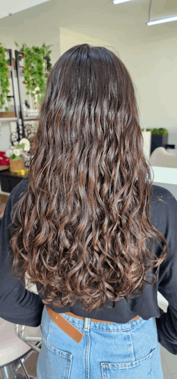 clientes Espaço Amanda Vitoriano especialista em cabelos cacheados, ondulados, crespo natural, unha e depilação, na região de Santo André